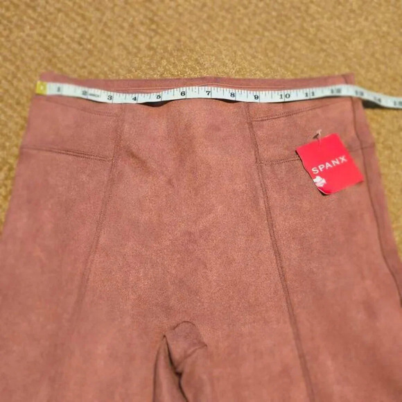 SPANX Faux Suede Leggings‎ in Dusty Rose - Size Small - Picture 5 of 8